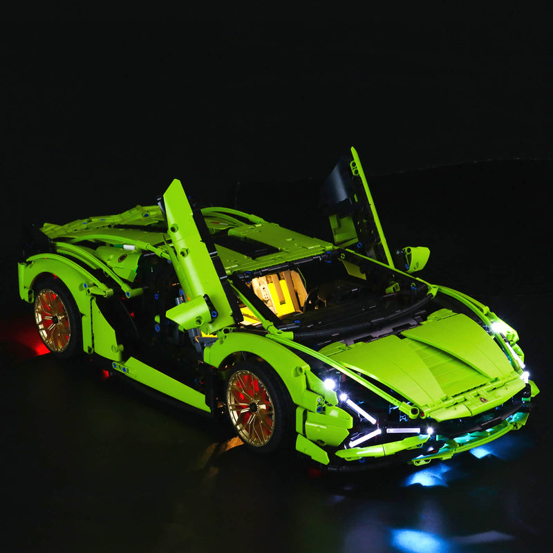 Kit d'éclairage pour Lamborghini Sián FKP 37 42115 (avec télécommande)