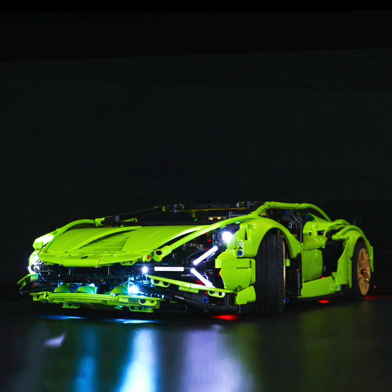 Lamborghini Sián FKP 37 lego lighting kit