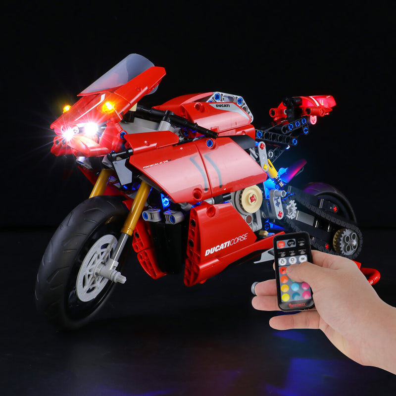 Lego Light Kit For Ducati Panigale V4 R 42107  BriksMax