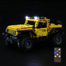 LIGHT UP LEGO JEEP WRANGLER