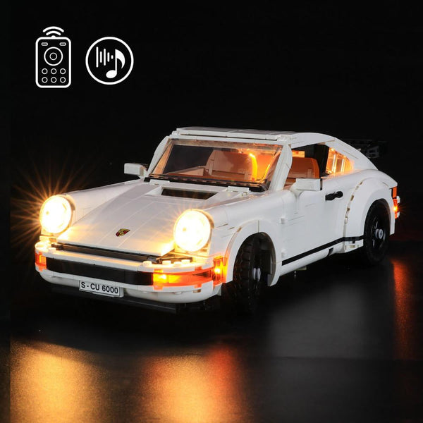 (Remote Version)Light Kit For Porsche 911 10295-BriksMax