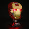 BriksMax Light Kit For Iron Man Helmet 76165 (With Remote)