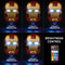 Beleuchtungsset für Iron Man Helm 76165 (mit Fernbedienung)