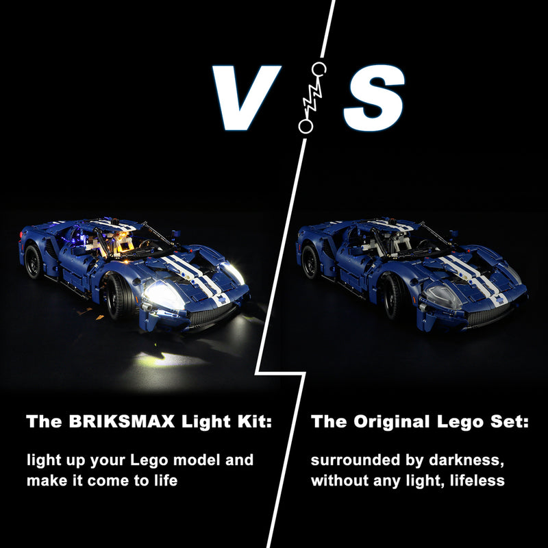 Briksmax Light Kit For 2022 Ford GT 42154