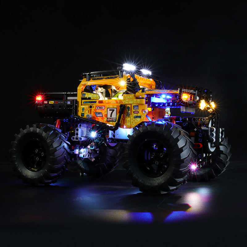 BriksMax Light Kit For Lego Technic 4X4 X treme Off Roader 42099