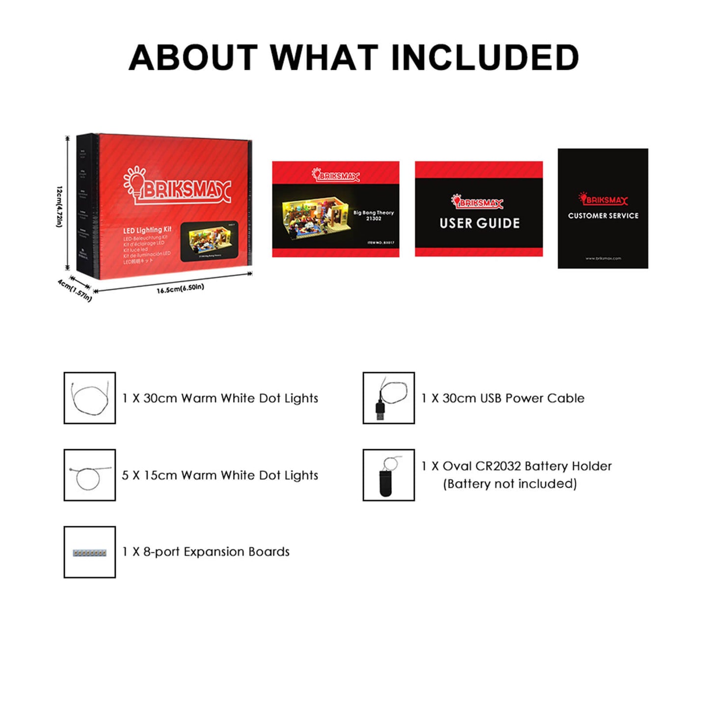 Light Kit for Big Bang Theory 21302 | Briksmax