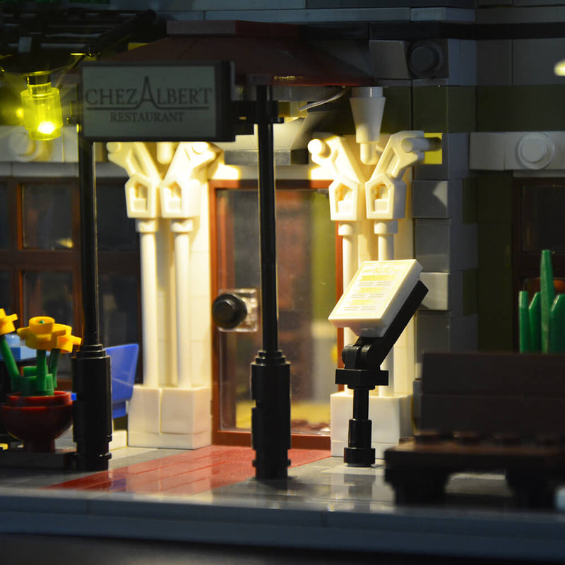 Lego Light Kit For Parisian Restaurant 10243  Lightailing