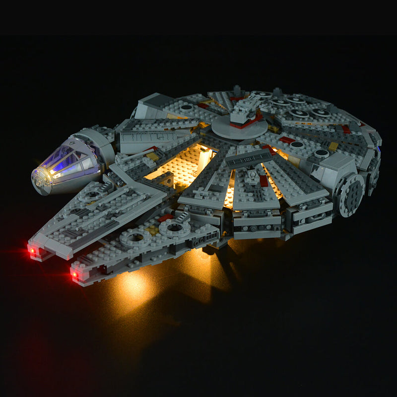 Light up Lego Star Wars Millennium Falcon 75105