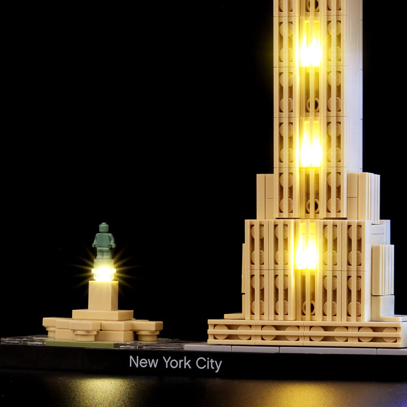 Lego Light Kit For New York City 21028  BriksMax