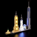 Lego Light Kit For New York City 21028  BriksMax