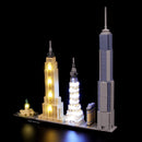 Lego Light Kit For New York City 21028  BriksMax