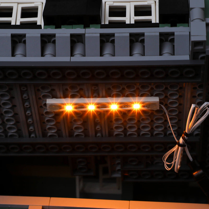 1×8 Lego Blocks LED-Lichtleisten（In vielen Farben）