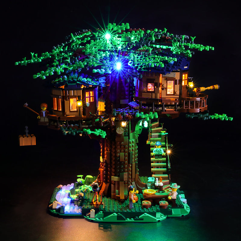 Light Kit For Tree House Lego Set | Idea Set Lightailing