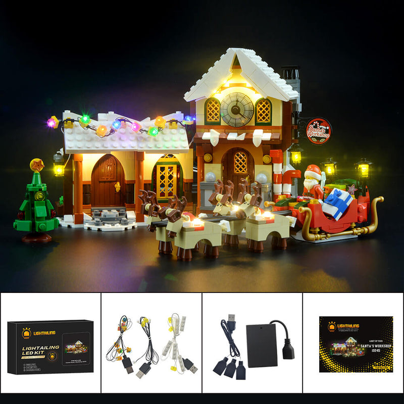 Lego Light Kit For Santa's Workshop 10245  Lightailing