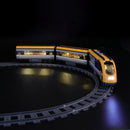 light up lego train