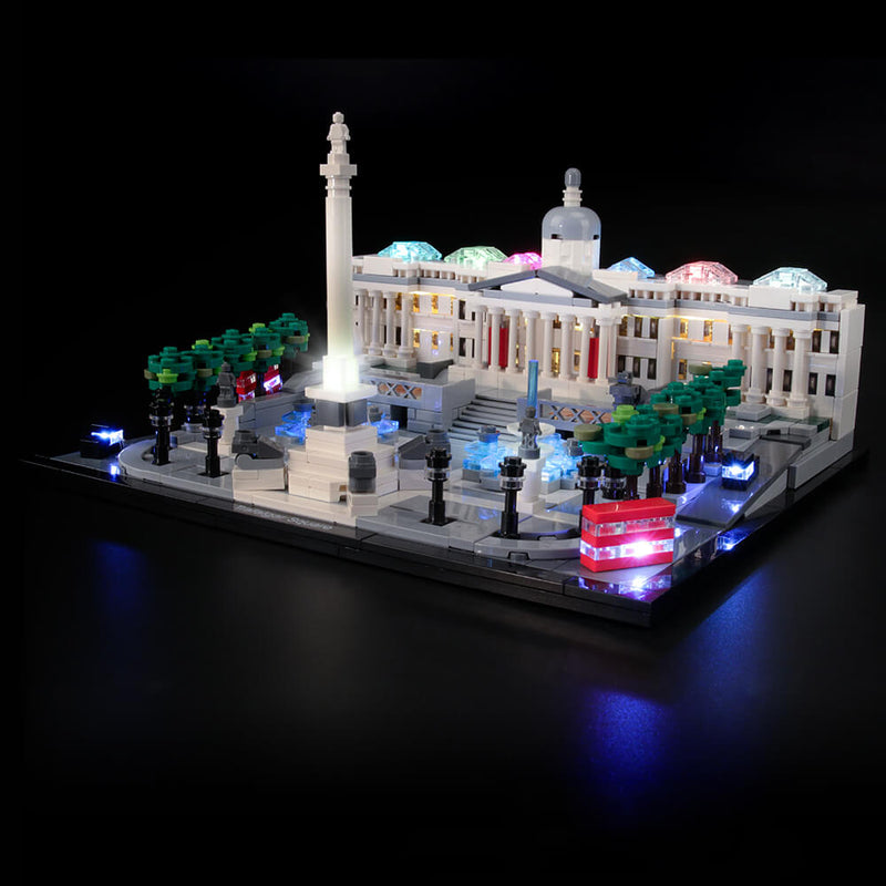 LIGHTAILING Light Set for (Architecture Las Vegas) Building Blocks Model - LED Light Kit Compatible with Lego 21047(NOT Included The Model)