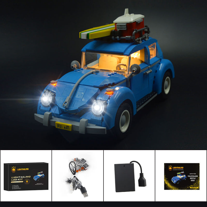 Lego Light Kit For Volkswagen Beetle 10252  Lightailing 