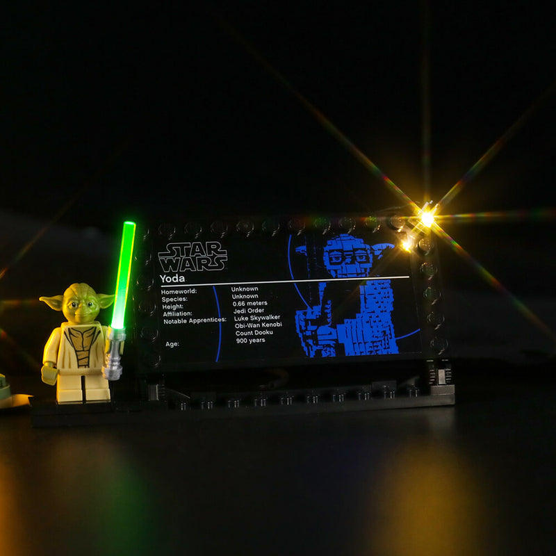 Lego Star Wars Moc Ideas: Yoda 75255 Light Kit – Lightailing