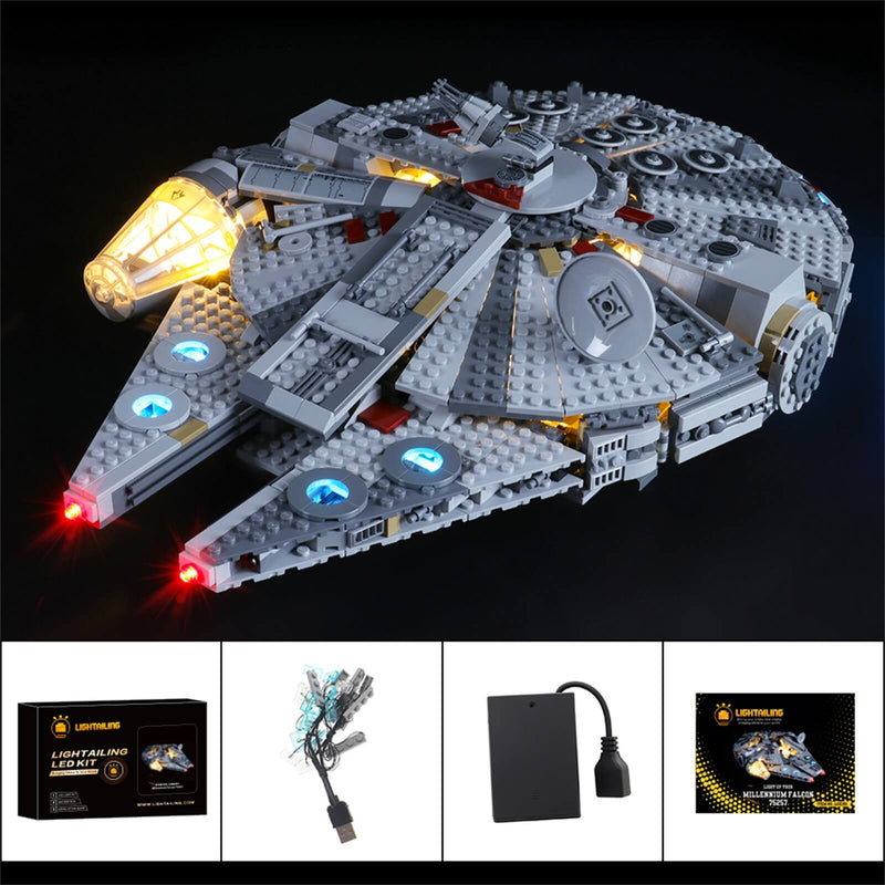 Beleuchtungsset für Millennium Falcon 75257