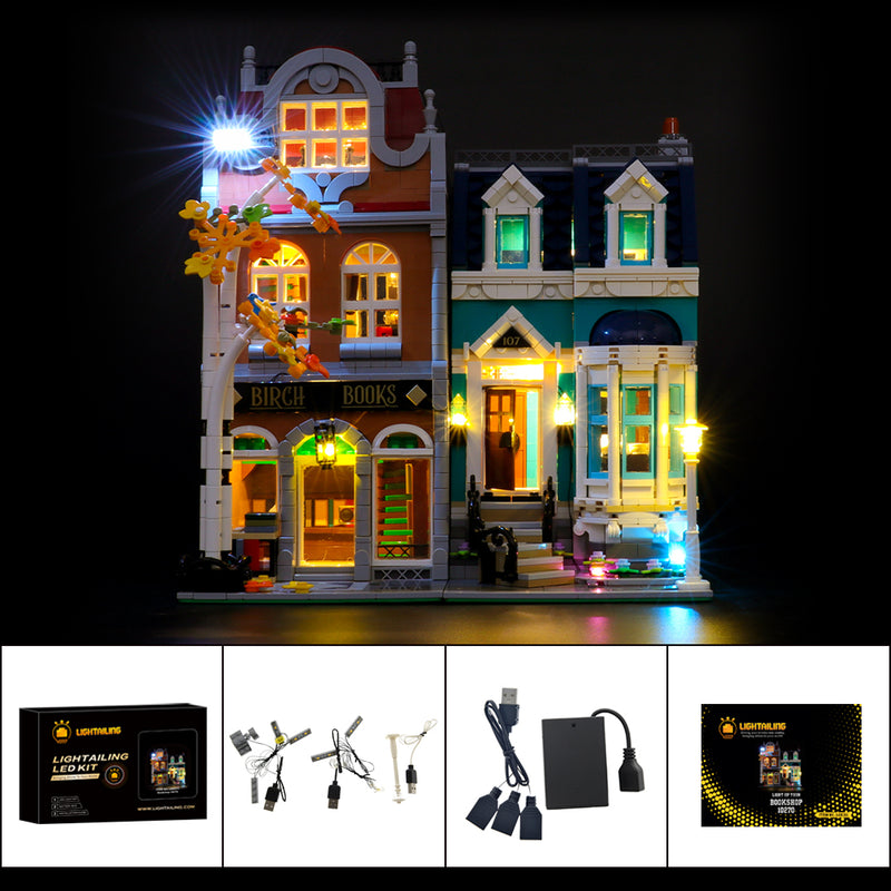 Lego Light Kit For Bookshop 10270  Lightailing