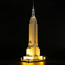 add led light to Empire State Building 21046