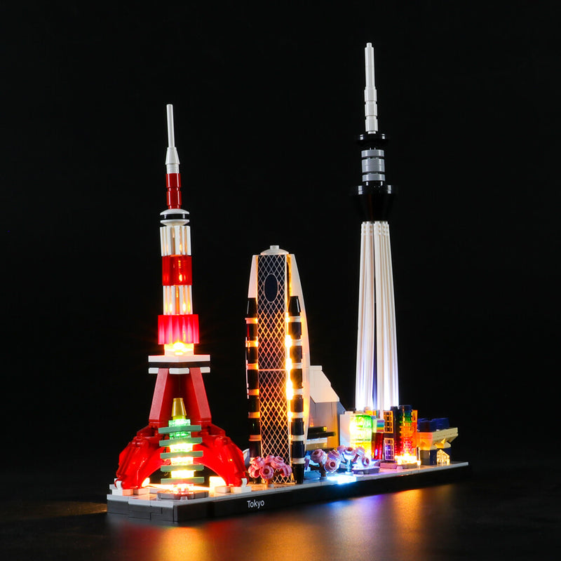 LIGHTAILING Kit di Illuminazione a Led per 21051 Architecture Tokyo Modello da Costruire - Set di luci a LED compatibile con il modello (non includere il modello LIGHTAILING Kit di Illuminazione a Led per 21051 Architecture Tokyo Modello da Costruire - Set di luci a LED compatibile con il modello (non includere il modello