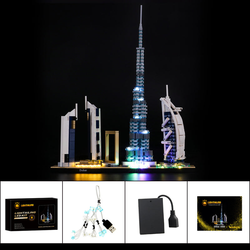 Lego Light Kit For Dubai 21052  Lightailing