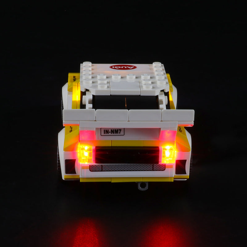 Lego Light Kit For 1985 Audi Sport quattro S1 76897  Lightailing