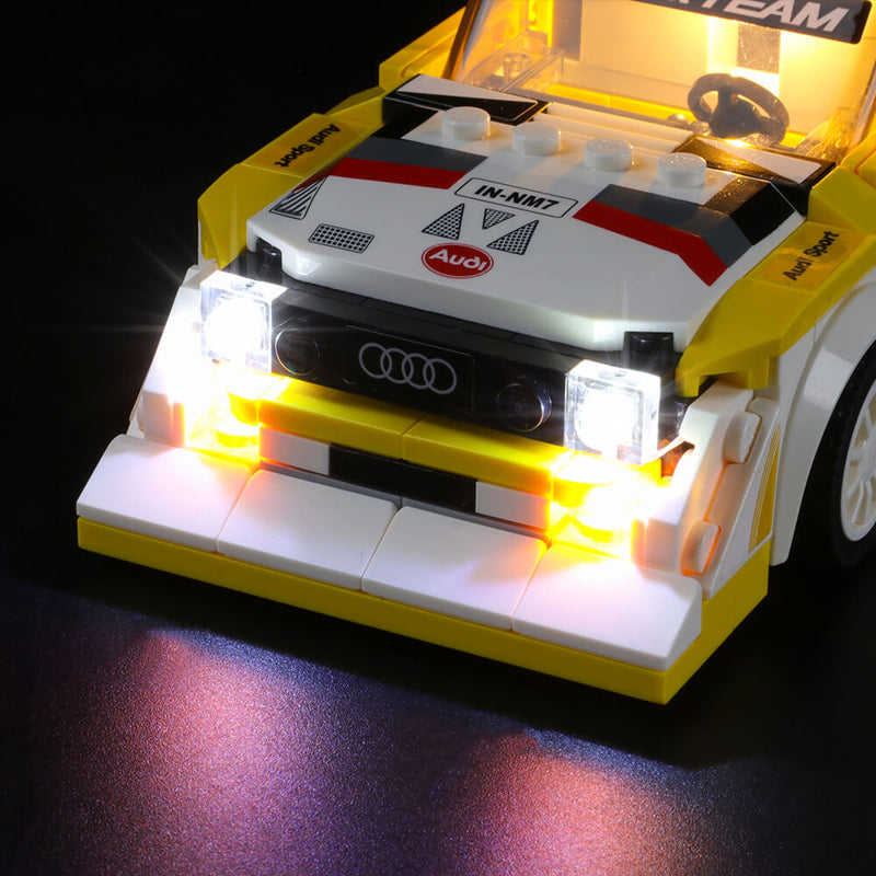 Lego Light Kit For 1985 Audi Sport quattro S1 76897  Lightailing