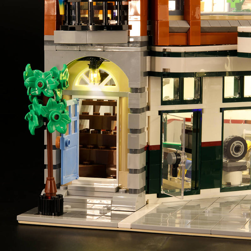 Lego Light Kit For Corner Garage 10264  Lightailing