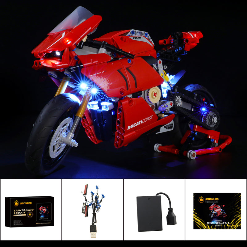 Lego Light Kit For Ducati Panigale V4 R 42107  Lightailing