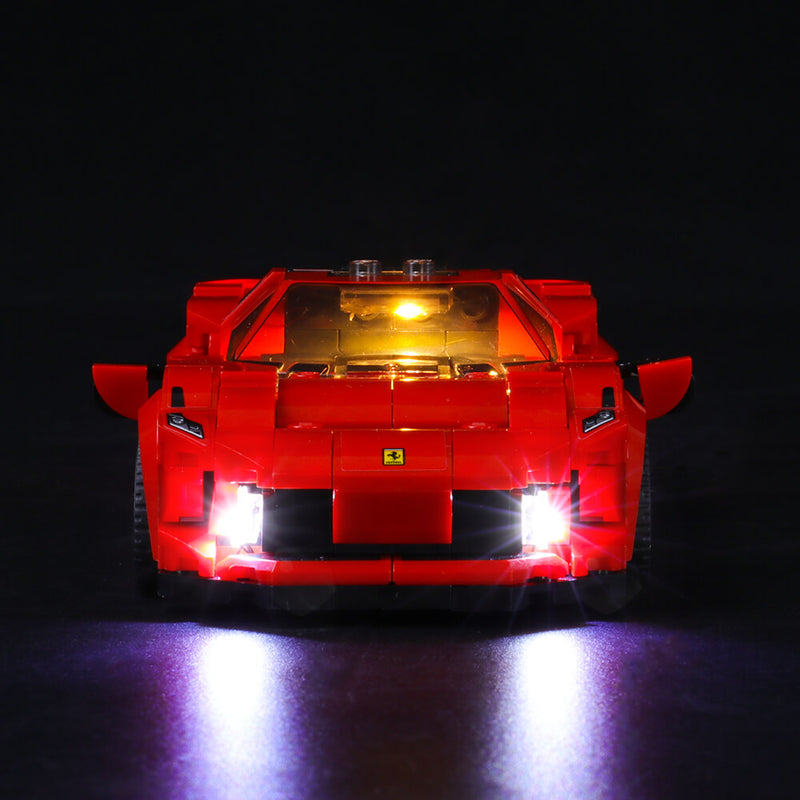 Lego Light Kit For Ferrari F8 Tributo 76895  Lightailing