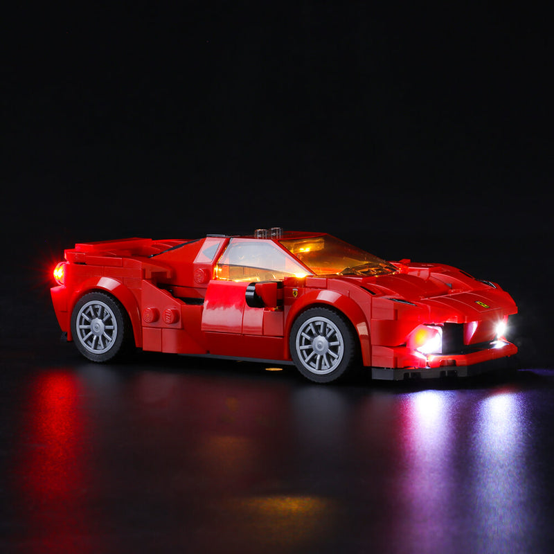 Lego Light Kit For Ferrari F8 Tributo 76895  Lightailing