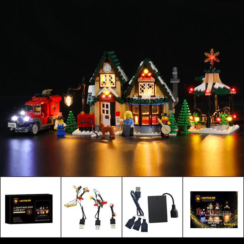 Lego Light Kit For Winter Village Post Office 10222  Lightailing