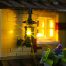 lego harry potter diagon alley lamp lights