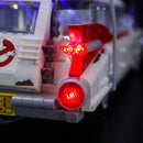 lego creator ghostbusters car with red taillights