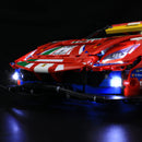 light up lego technic ferrari 488
