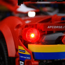 red lego led light