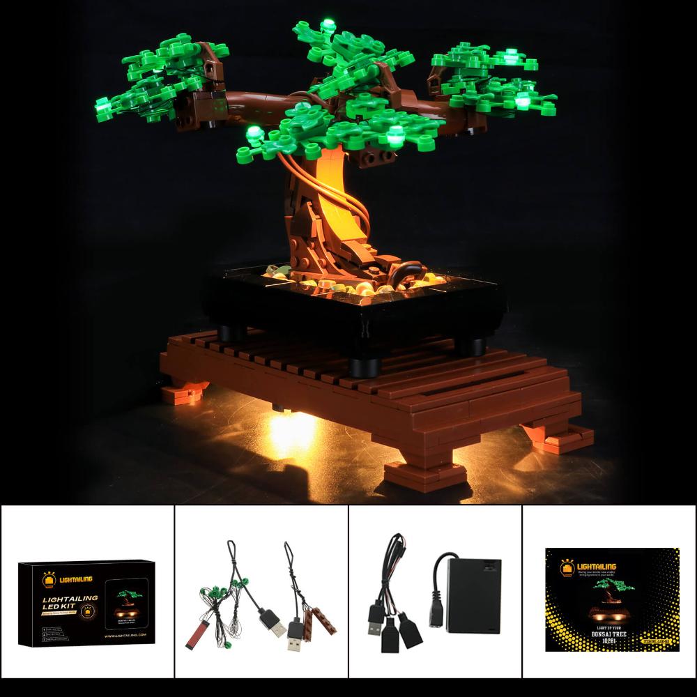 Warm Light Kit For Lego Bonsai Tree 10281 Art Lightailing