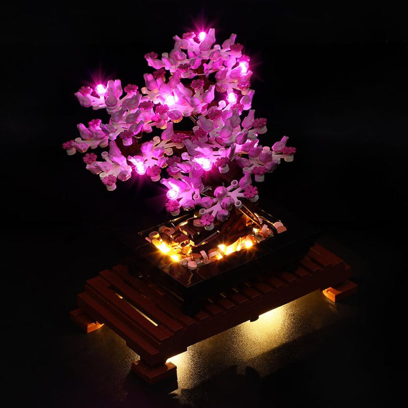 led bonsai tree light LEGO Mini Orchid 10343 Light Kit