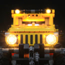 lego technic jeep rubicon with lights