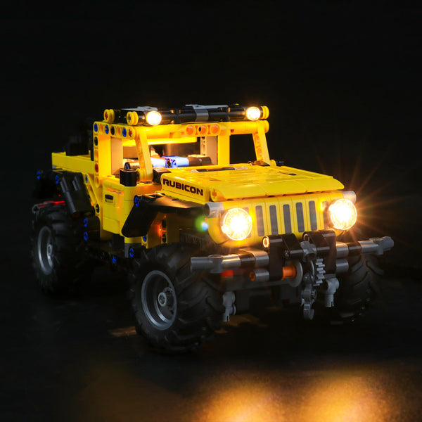 jeep wrangler 42122 with lights