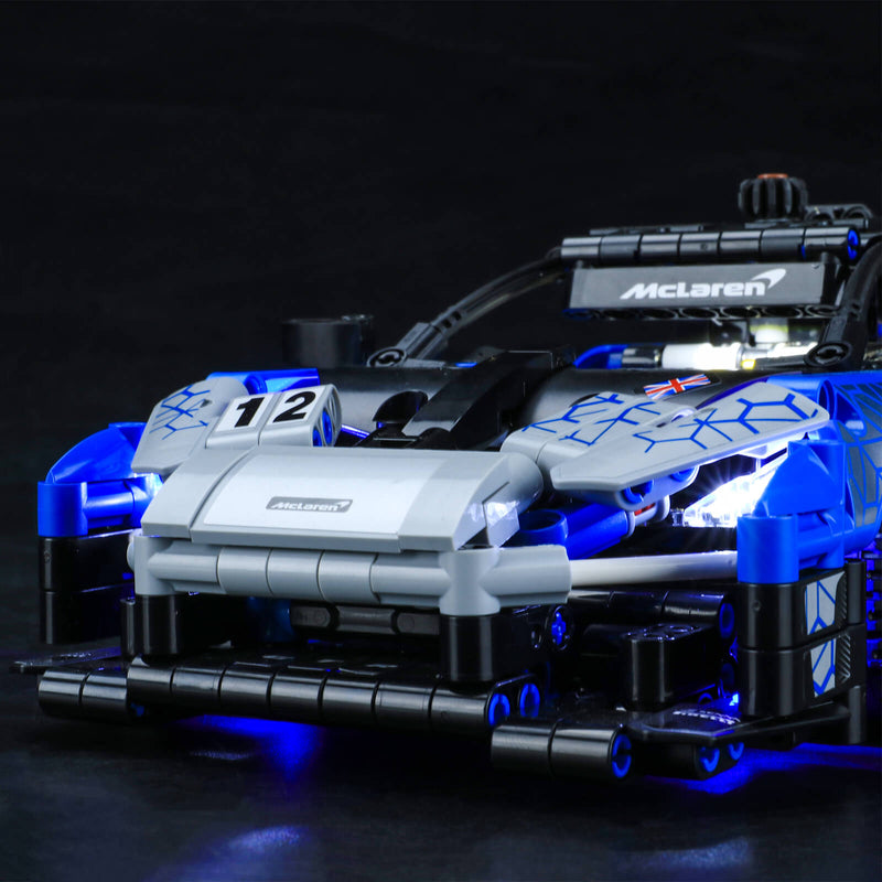 Lightailing Light Set for (Technic McLaren Senna GTR) Building Blocks Model  - Led Light kit Compatible with Lego 42123(NOT Included The Model)