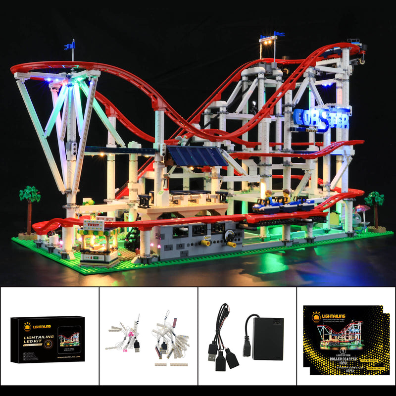 Lightailing Light Kit For Roller Coaster 10261