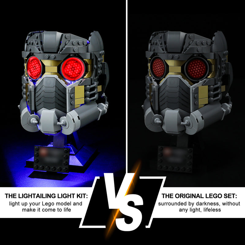 Licht-Kit für LEGO Marvel Star-Lord's Helm 76251