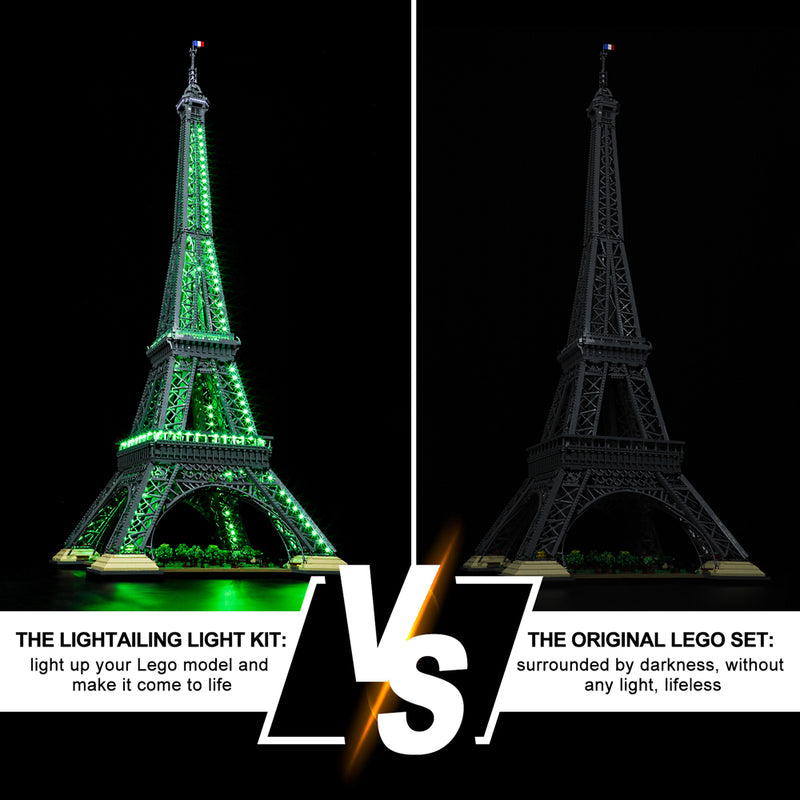 Lightailing Light Kit For Eiffel Tower 10307 With Remote