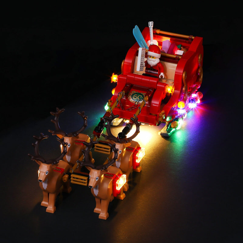 lego christmas sleigh