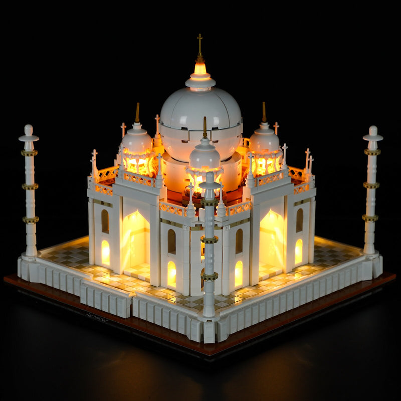 add lights to lego architecture 21056