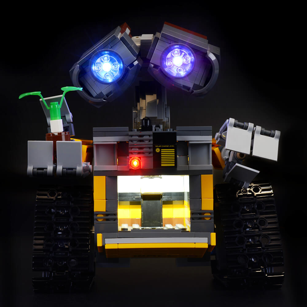 BriksMax Lighting Kit For Lego Ideas Robot WALL E 21303 – Lightailing
