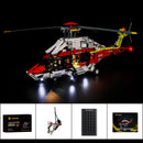 Lego Airbus H175 Rescue Helicopter 42145 light kit from Lightailing
